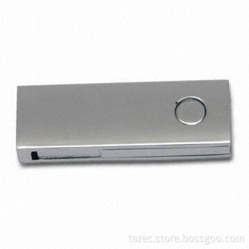 USB Flash Drive with Up to 32GB Capacity, Supports Plug-and-play Function, Comes in Silver